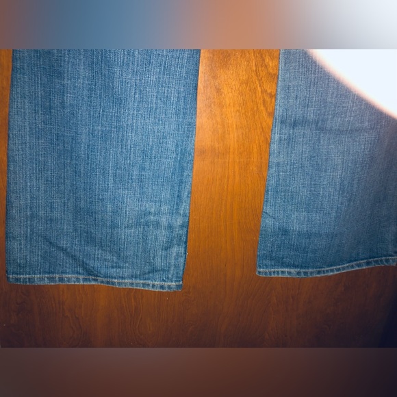 Express low rise slim flare jeans size 6 Long - Picture 5 of 7